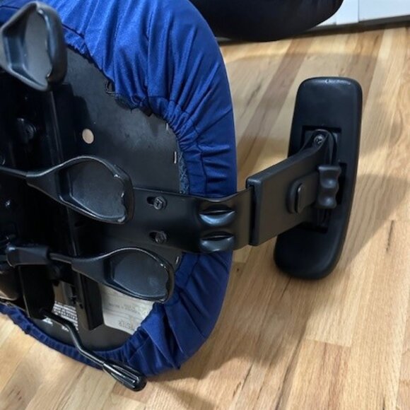 Office Chair Cover, Removable, Washable, Slipcover, Protector, Seat Cover, BLACK - Picture 4 of 11